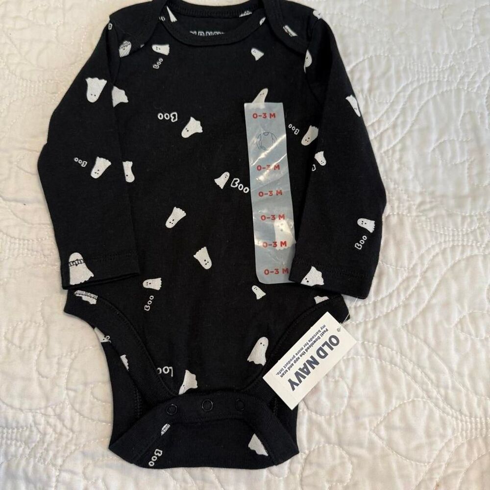 Old-navy Black and Grey Sleepsuits-babygrows